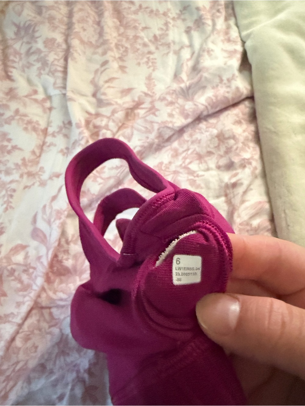 lululemon athletica Berry Cutout Crop Tank - Picture 5 of 5